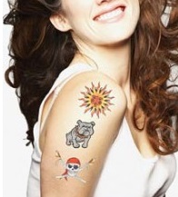 tijdelijke tattoos voor carnaval eigen ontwerp